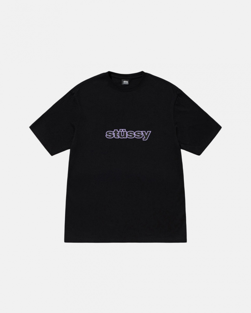 Stussy SS-Link Tee - Unisex Shortsleeve Pretas | DPTVO97291