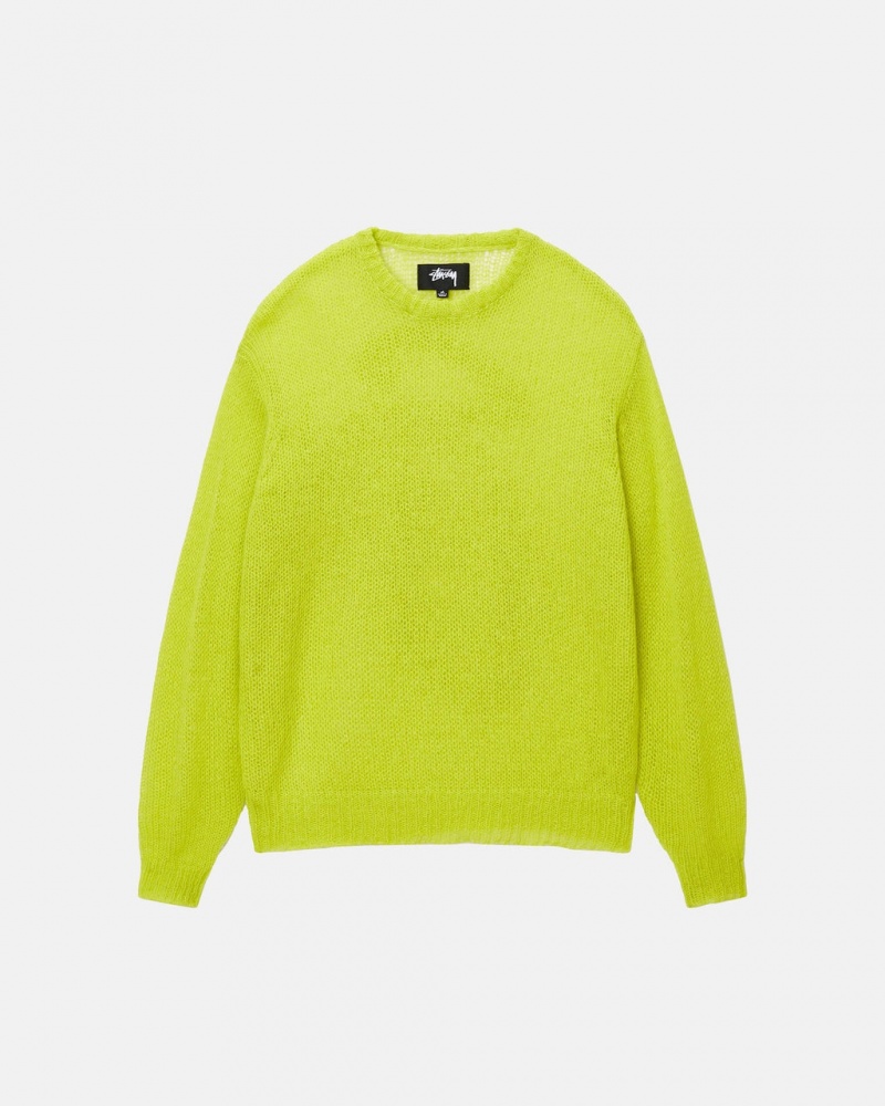 Stussy S Loose Knit Moletom - Unisex Sweaters Luz Verdes | PTEGJ70336