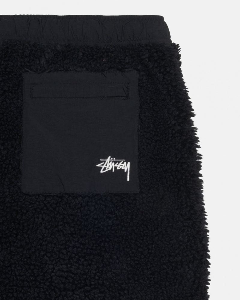 Stussy Sherpa Curta - Mens Curta | Stussy Pretas | DPTVO63232