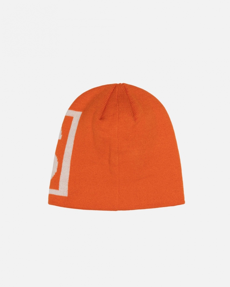 Stussy Skullcap SS Link - Unisex Laranja | PTNEJ88936