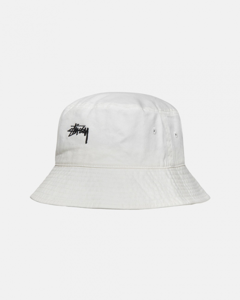 Stussy Stock Bucket Hat - Mens Bege | PTQAV48560