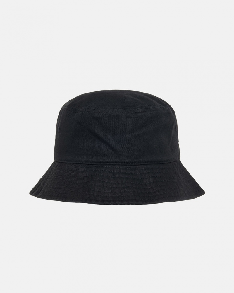 Stussy Stock Bucket Hat - Mens Pretas | FPTUI60277