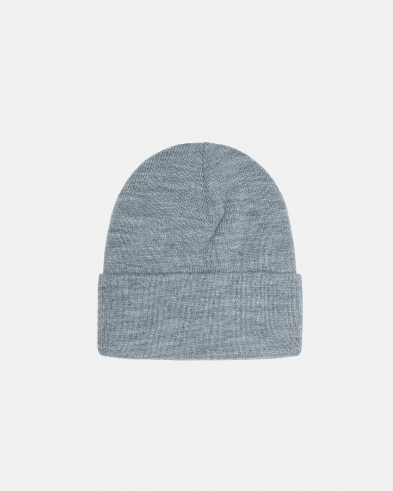 Stussy Stock Cuff Beanie - Unisex Cinzentas | UPTND29888