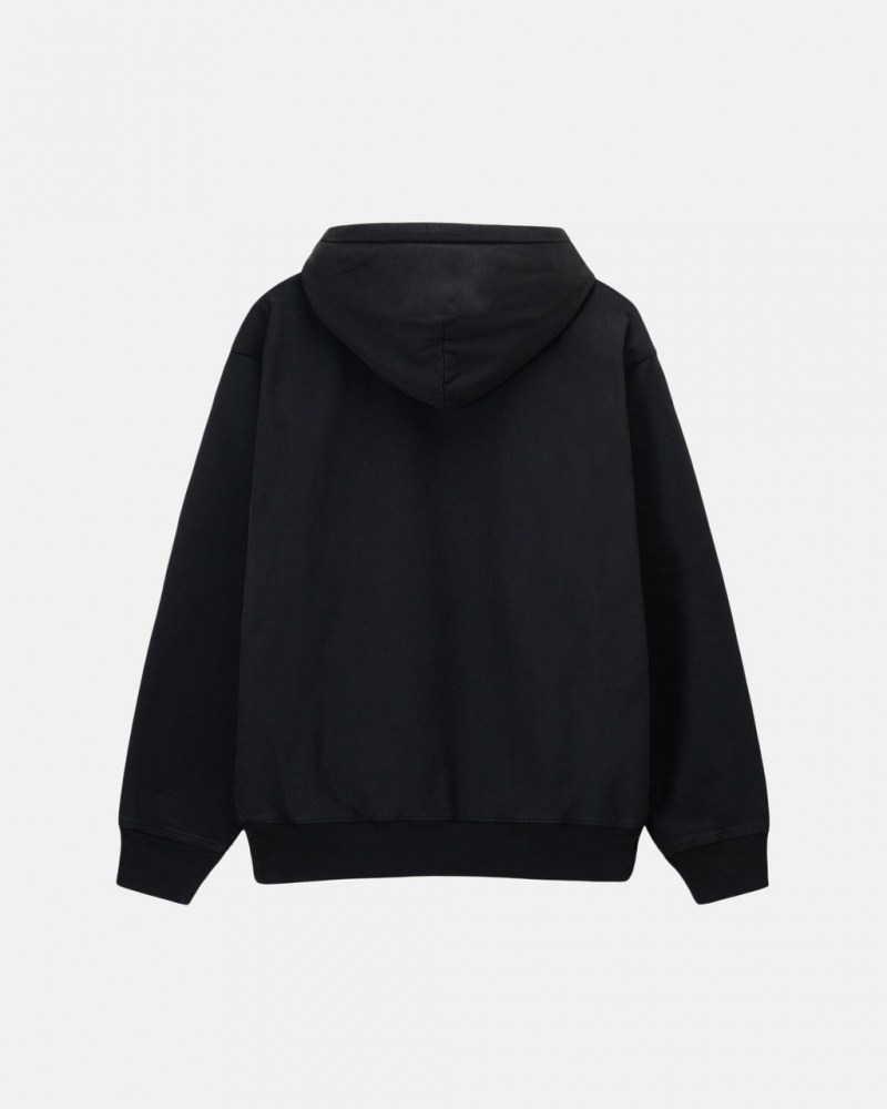 Stussy Stock Logo Hoodie - Unisex Hoodies Pretas | YPTGT81272