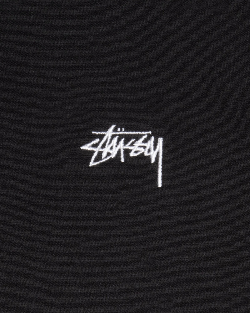 Stussy Stock Logo Hoodie - Unisex Hoodies Pretas | YPTGT81272