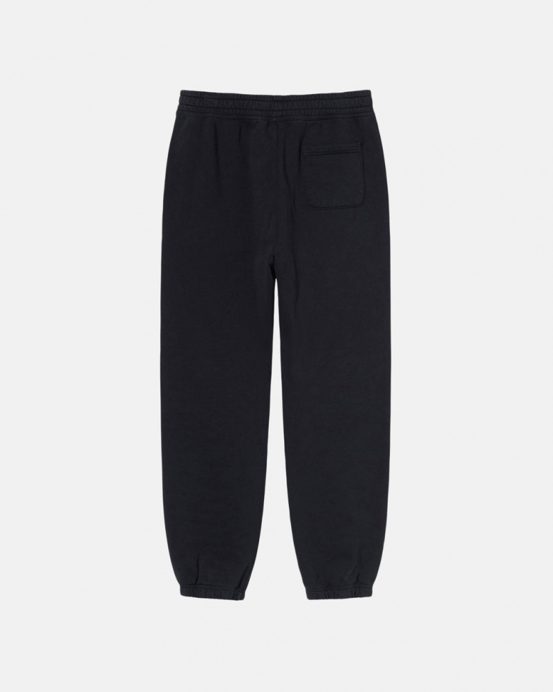 Stussy Stock Logo Sweatpant - Unisex Pants Pretas | UPTTG44664