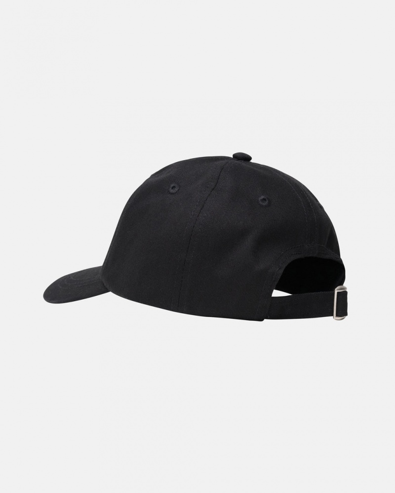 Stussy Stock Low Pro Cap - Unisex Pretas | PTDYB74835