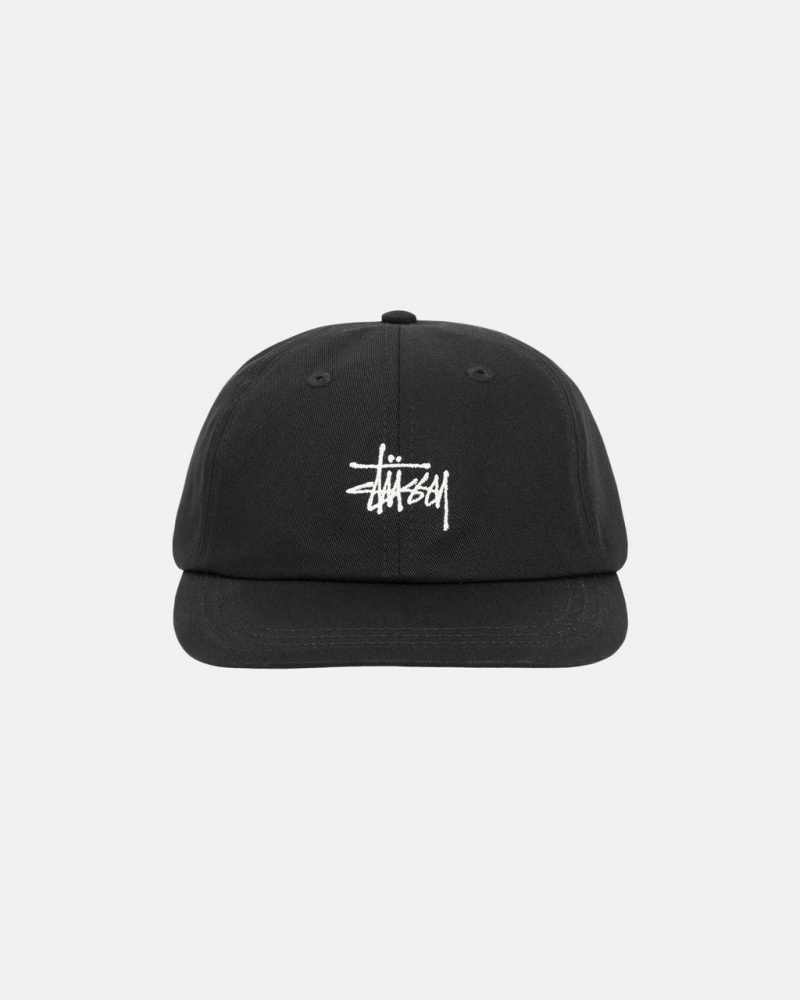 Stussy Stock Low Pro Cap - Unisex Pretas | PTDYB74835