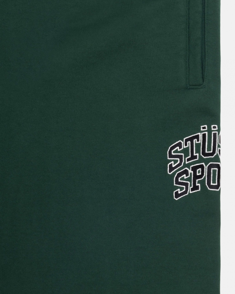 Stussy Stüssy Esportivos Sweatpant - Unisex Jeans Pants Verdes Escuro | SPTNY95498