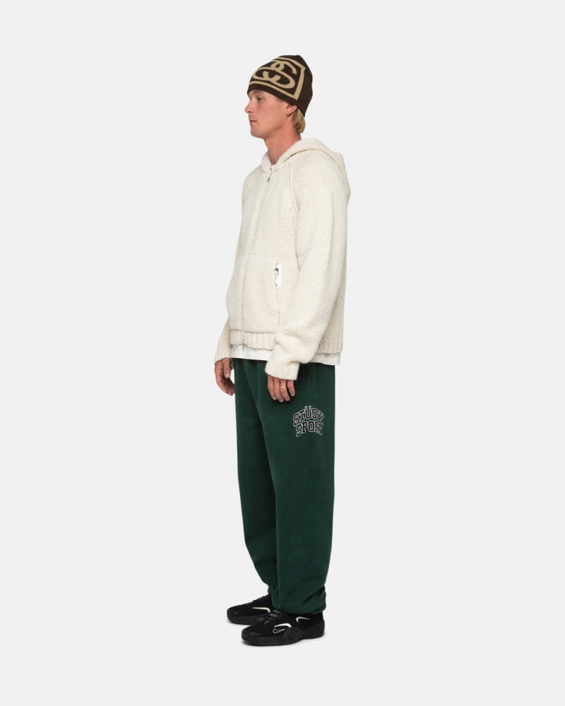 Stussy Stüssy Esportivos Sweatpant - Unisex Jeans Pants Verdes Escuro | SPTNY95498