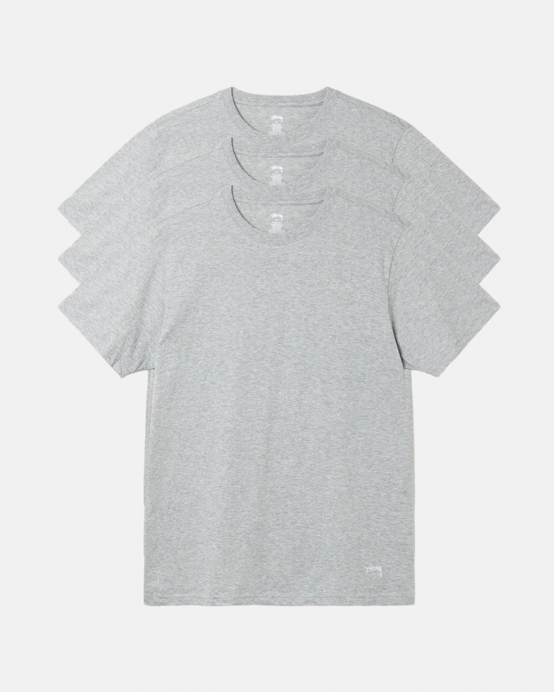 Stussy Stussy Undershirt - Unisex Sweaters Knits Cinzentas | APTWC59200