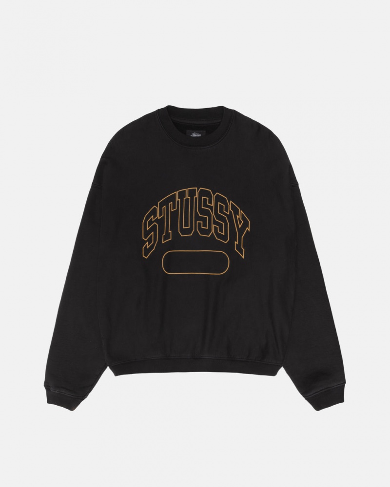 Stussy Varsity Oversized Crew - Unisex Hoodies Pretas | EPTVG13129