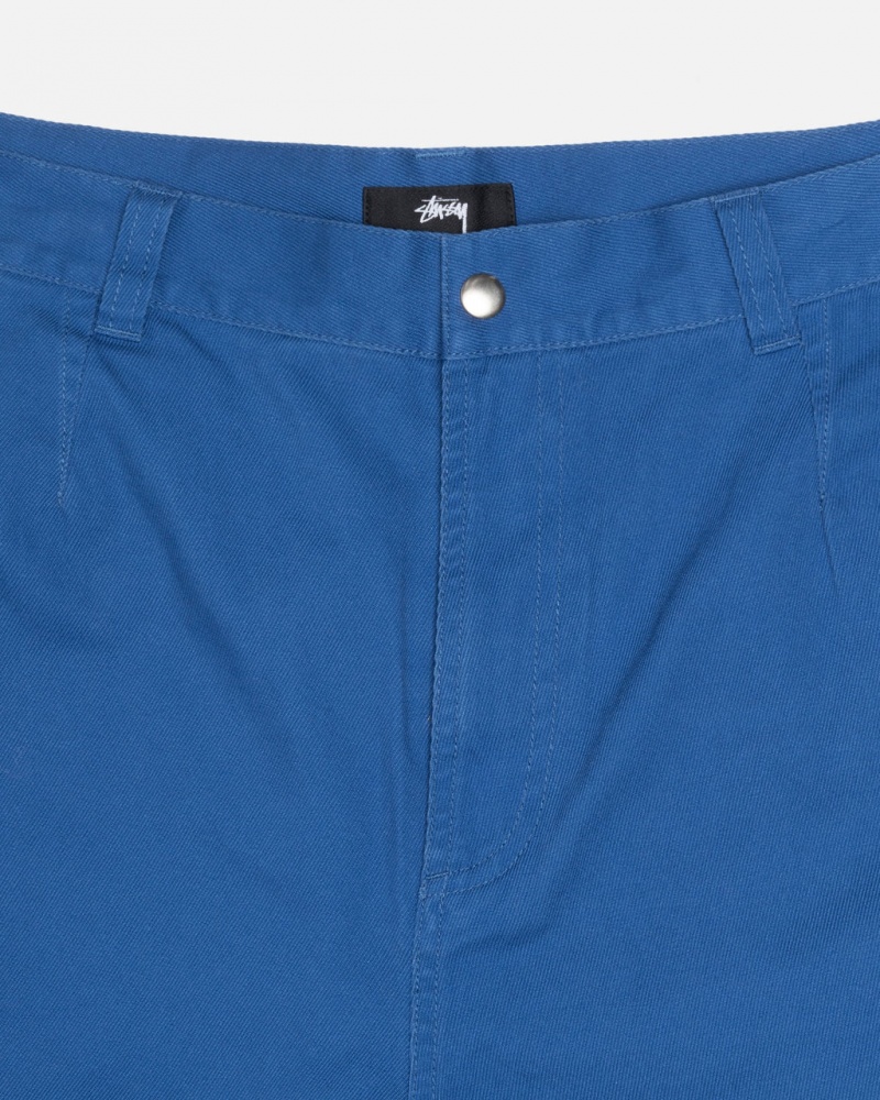 Stussy Workgear Trouser Twill - Unisex Jeans Pants Azul Marinho | ZPTNQ71130