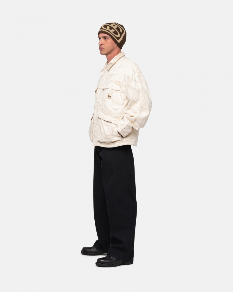 Stussy Workgear Trouser Twill - Unisex Pants Pretas | PTEGJ21054