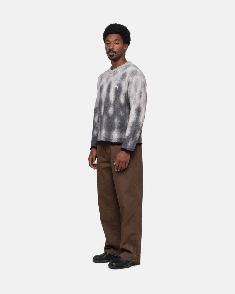 Stussy Workgear Trouser Twill - Unisex Pants Marrom | PTCIF70978