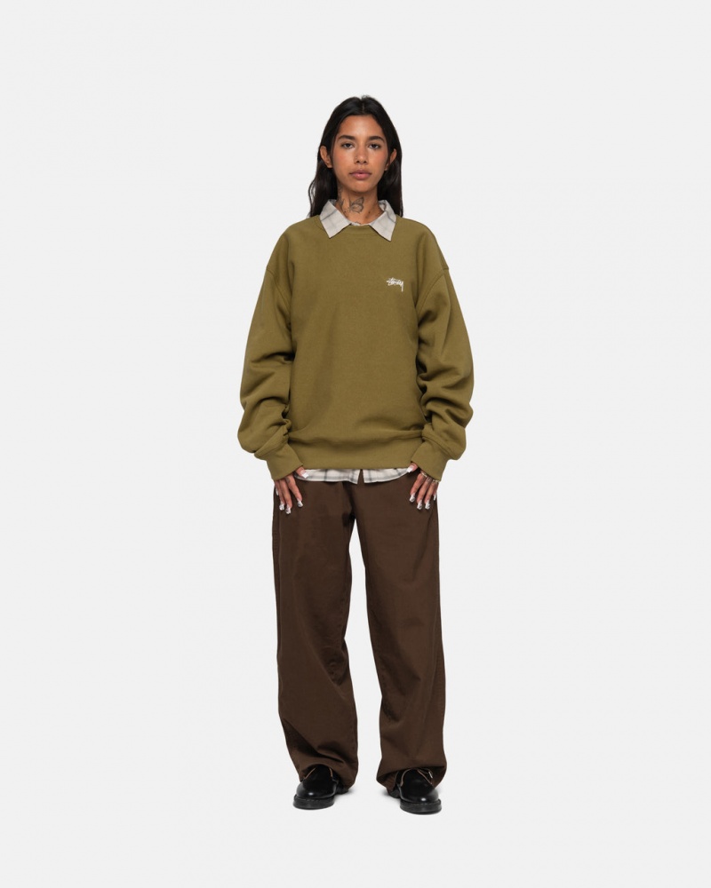 Stussy Workgear Trouser Twill - Unisex Pants Marrom | PTCIF70978