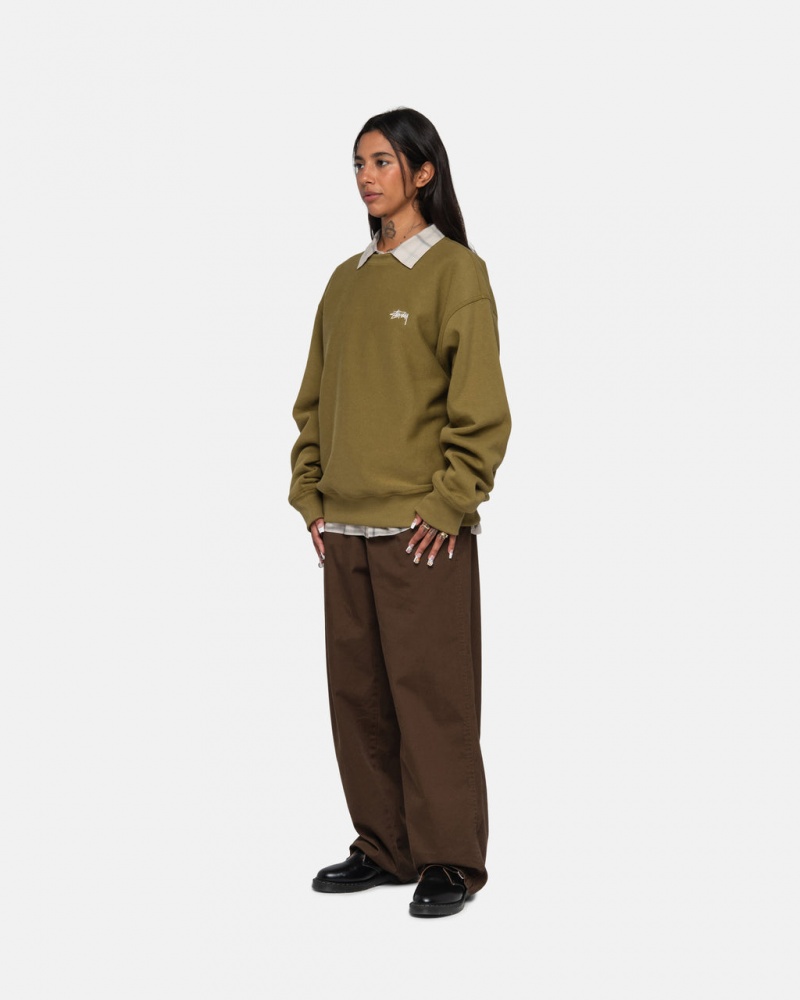 Stussy Workgear Trouser Twill - Unisex Pants Marrom | PTCIF70978